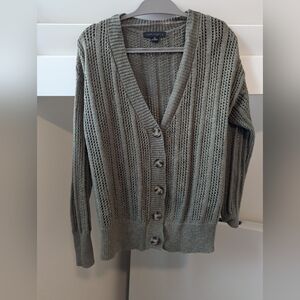 Women's Sanctuary cardigan, open knit sweater size XS